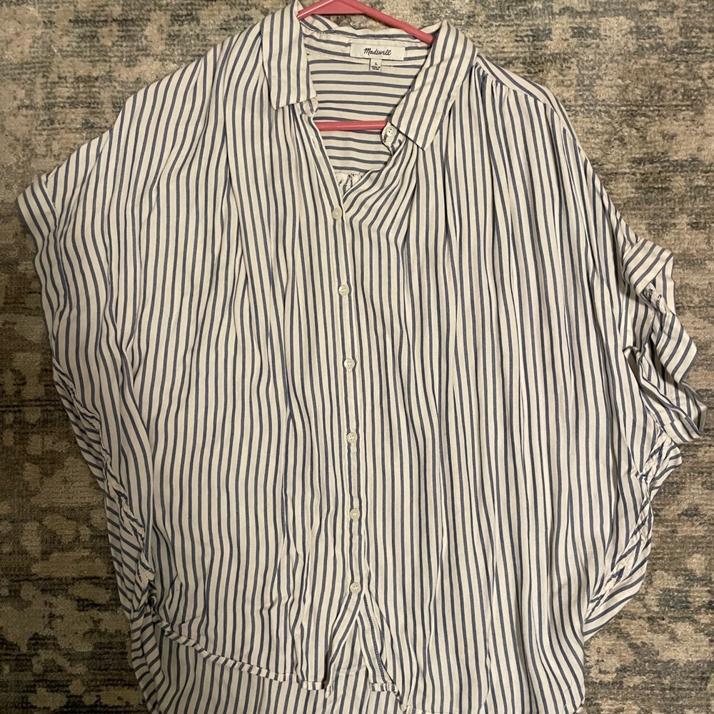 Madewell Short Sleeve button-down size large